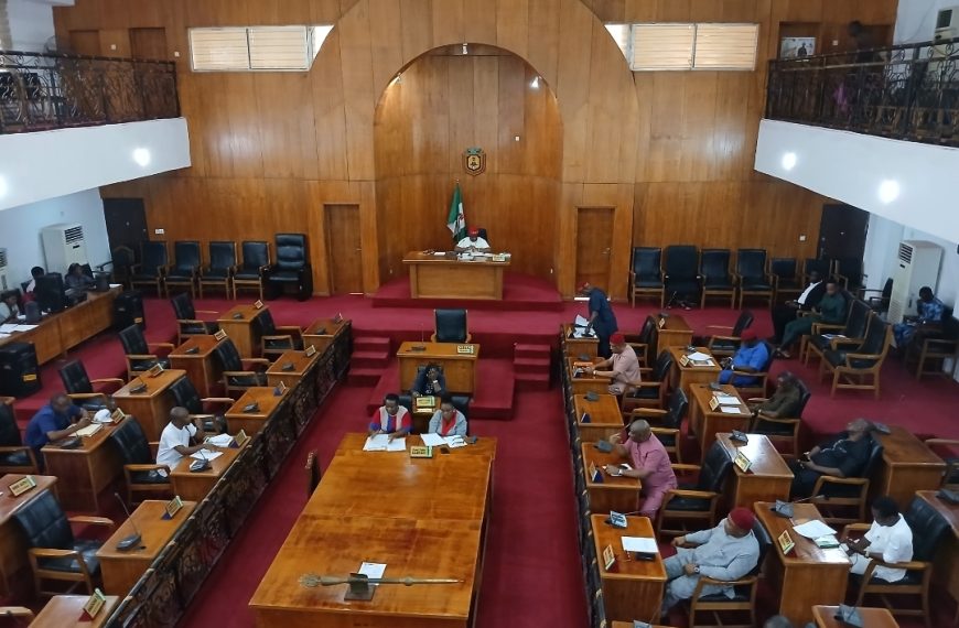 anambra assembly at the plenary