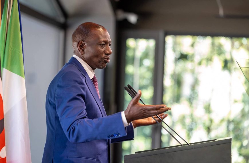 president william ruto of kenya