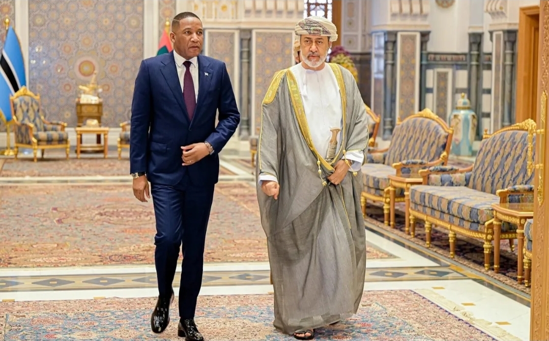 president of botswana and the sultan of oman