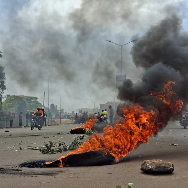 image of protest in kenya