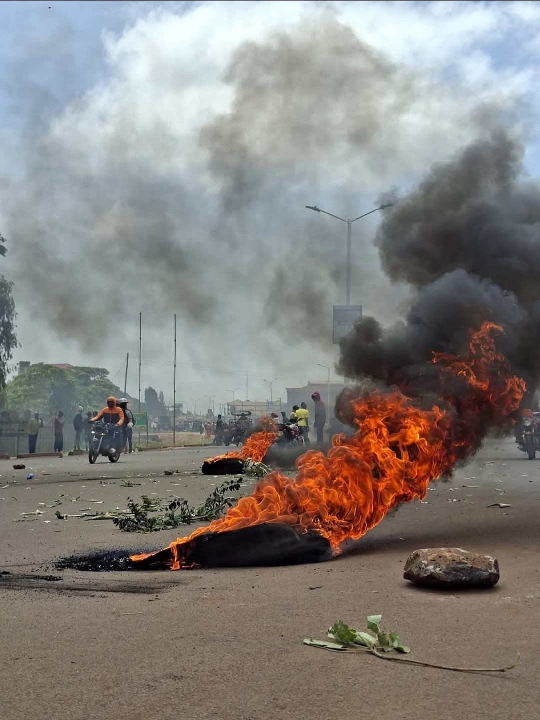 image of protest in kenya