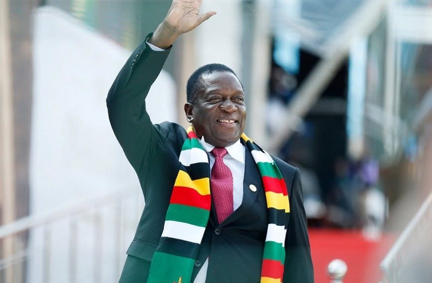 president emmerson mnangagwa