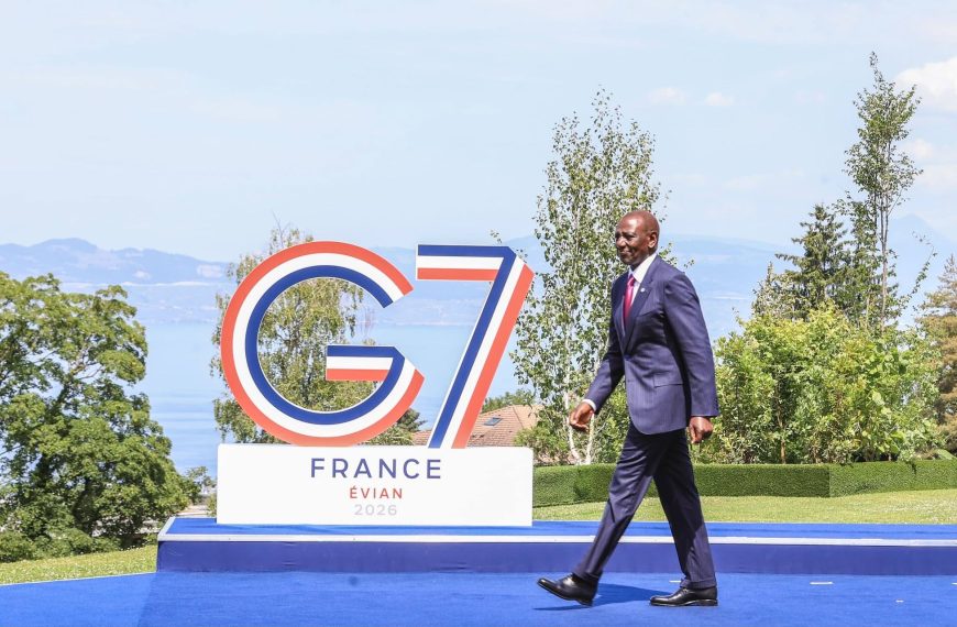 president william ruto at the g7 summit