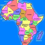 the map of africa